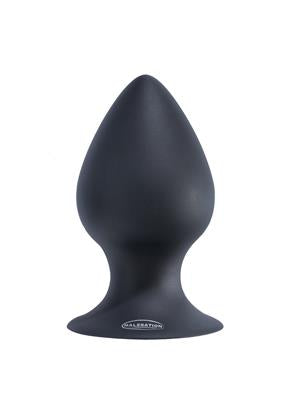Front view of Malesation Silicone Butt Plug, smooth body-safe silicone design with ergonomic shape