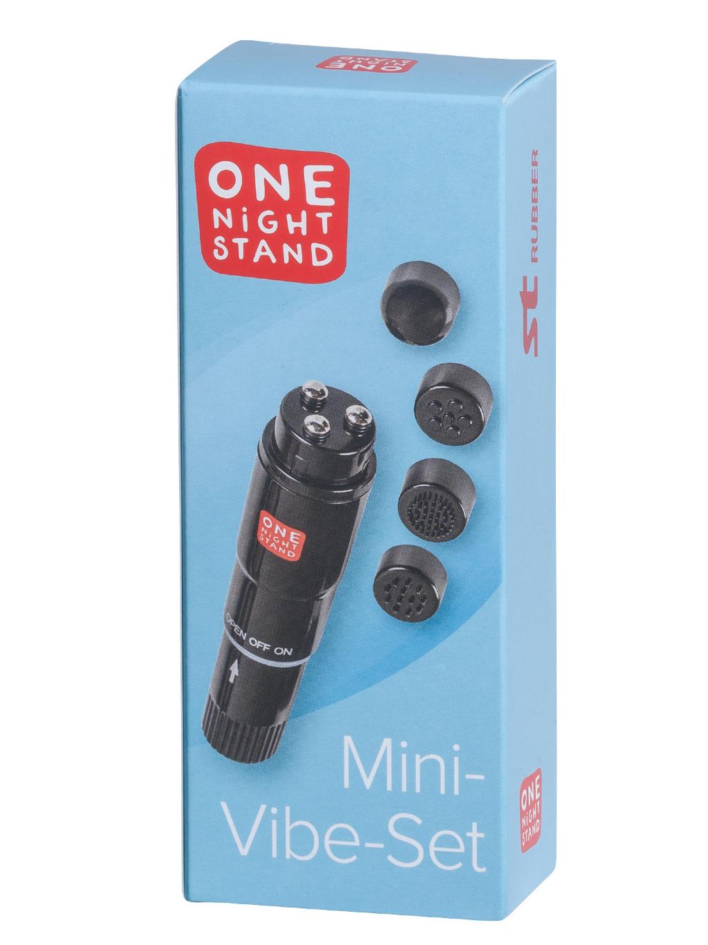travel-friendly mini vibrator set with multiple textures and colors