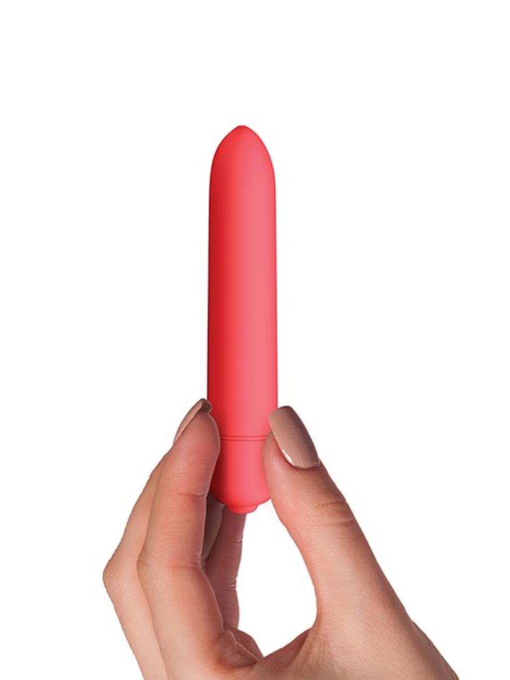 rechargeable bullet vibrator designed for targeted clitoral stimulation